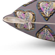 Load image into Gallery viewer, Heart Pattern Decorative Pillow - Cozy Home Accent