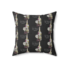 Load image into Gallery viewer, Wine Lover's Decorative Pillow - Perfect Gift for Celebrations & Cozy Evenings