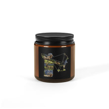 Load image into Gallery viewer, Hunting Themed Scented Soy Candle - Amber Jar, Multi-Size