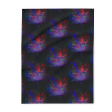 Load image into Gallery viewer, Vibrant Arctic Fleece Blanket for Cozy Nights and Celebrations