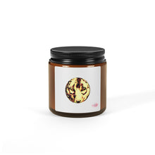 Load image into Gallery viewer, Wolf Spirit Scented Soy Candle - Eco-Friendly Amber Jar, Multi-Size