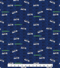 Load image into Gallery viewer, Handmade Placemat Or Table Runner Seahawks Mini