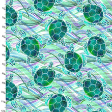 Load image into Gallery viewer, Seas the Day by 3 Wishes Flat Fold Assortment 22 Yard Bundle Cotton Fabric