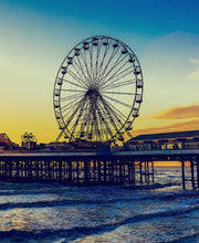 Load image into Gallery viewer, Handmade Tapestry “Amazement Park”