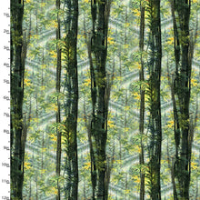 Load image into Gallery viewer, Handmade Placemat Or Table Runner Nature Walk Sunlight in the Forest