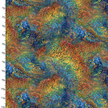 Load image into Gallery viewer, Handmade Placemat Or Table Runner Power of the Elements Marbled Texture