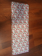 Load image into Gallery viewer, Cherries w/ Glitter Cotton Fabric by the Bolt