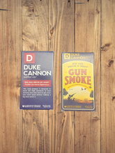 Load image into Gallery viewer, Big Ass Bricks of Soaps -Set of 2 (Bay Rum & Busch, Navel Diplomacy & Gun Smoke, Navel Diplomacy & Bay Rum, Or Busch& Gun Smoke)