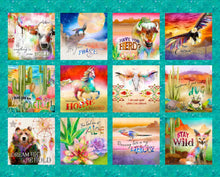 Load image into Gallery viewer, Handmade Tapestry "Whimsical West”