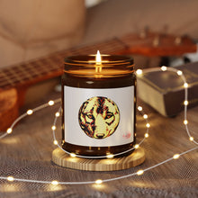 Load image into Gallery viewer, Wolf Spirit Scented Soy Candle - Eco-Friendly Amber Jar, Multi-Size