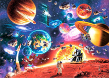 Load image into Gallery viewer, Handmade Tapestry "Final Frontier”