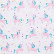 Load image into Gallery viewer, Unicorns Flannel Fabric
