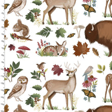 Load image into Gallery viewer, Handmade Placemat Or Table Runner Autumn Meadow Landscape White