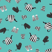 Load image into Gallery viewer, Handmade Placemat Or Table Runner What's Cookin' Blue