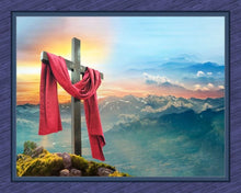 Load image into Gallery viewer, Handmade Tapestry "It is Finished Faith Cotton”