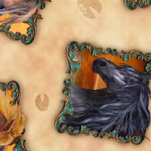 Load image into Gallery viewer, Handmade Placemat Or Table Runner Wild Horses Patches