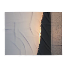 Load image into Gallery viewer, Cozy Sunrise Arctic Fleece Blanket, Soft Throw for Home Décor, Perfect Gift for Nature Lovers, Camping, Snuggling, Housewarming