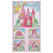 Load image into Gallery viewer, Handmade Tapestry "Once Upon A Time Princess & Castle”