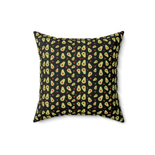 Load image into Gallery viewer, Avocado Print Square Pillow - Fun Home Decor