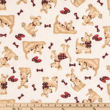 Load image into Gallery viewer, Dog Flannel Fabric