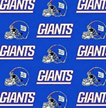 Load image into Gallery viewer, Handmade Placemat Or Table Runner NY Giants