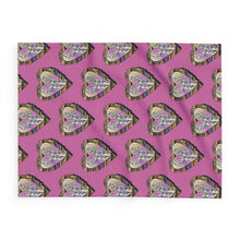 Load image into Gallery viewer, Cozy Heart Pattern Arctic Fleece Blanket - Perfect Gift For Any Occasion