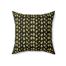 Load image into Gallery viewer, Avocado Print Square Pillow - Fun Home Decor