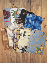 Load image into Gallery viewer, 10 Fat Quarters - Assorted Western Cowboy Fat Quarter Bundle Cotton (4 Bundles)