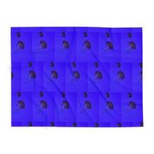Load image into Gallery viewer, Vibrant Jellyfish Arctic Fleece Blanket - Cozy Nautical Decor