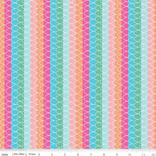Load image into Gallery viewer, Handmade Placemat Or Table Runner Mer-Mazing Scale Stripes Multi