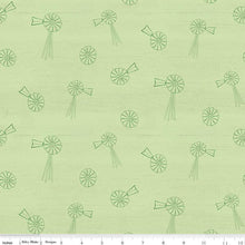 Load image into Gallery viewer, Handmade Placemat Or Table Runner Spring Barn Quilts Windmills Green