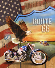 Load image into Gallery viewer, Handmade Tapestry "Route 66 Freedom Ride”