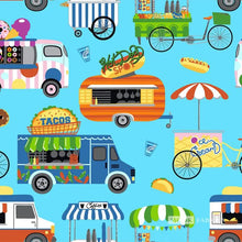 Load image into Gallery viewer, Handmade Placemat Or Table Runner Lollies Snacks It's Snack Time