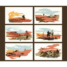 Load image into Gallery viewer, Handmade Tapestry "Go West with John Wayne”