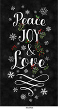 Load image into Gallery viewer, Handmade Tapestry "PEACE LOVE JOY Cotton”