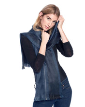 Load image into Gallery viewer, Alpaca Scarf - Cobalt Blue