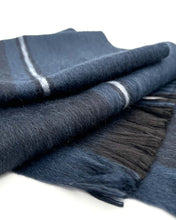 Load image into Gallery viewer, Alpaca Scarf - Cobalt Blue