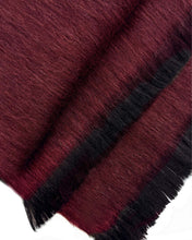 Load image into Gallery viewer, Alpaca Scarf - Sapphire Red