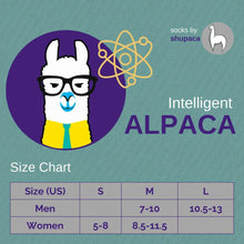 Load image into Gallery viewer, Alpaca Socks - Stripe - Mauve Size Large