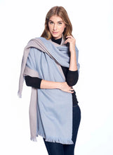Load image into Gallery viewer, Alpaca Wrap Reversible - Sediment