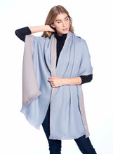 Load image into Gallery viewer, Alpaca Wrap Reversible - Sediment