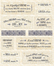 Load image into Gallery viewer, Handmade Tapestry "London Blues Friends”