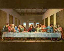 Load image into Gallery viewer, Handmade Tapestry "Faith The Last Supper”