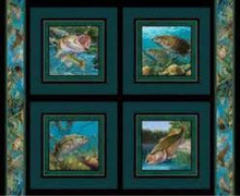 Load image into Gallery viewer, Handmade Tapestry "Stillwater Fish”