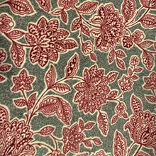 Load image into Gallery viewer, Handmade Single Layer 58"x 72" Fleece Throw Blanket "Flowers Grey ”