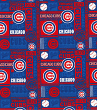 Load image into Gallery viewer, Handmade Placemat Or Table Runner Cubs Block