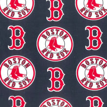 Load image into Gallery viewer, Handmade Placemat Or Table Runner Red Sox Solid Blue