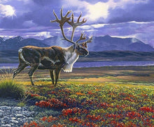 Load image into Gallery viewer, Handmade Tapestry "Caribou Nature’s Finest”