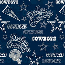 Load image into Gallery viewer, Handmade Placemat Or Table Runner Cowboys Flag