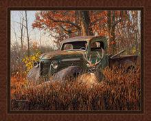 Load image into Gallery viewer, Handmade Tapestry “A Buck and a Truck"